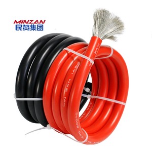 High-temp Resistant 14awg 16awg 20awg Tinned Copper Electrical Silicone Cable Wire Flexible 10awg 18awg Silicone Battery