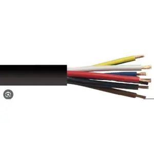 Wholesale 7 Core Stranded Bare PVC Power Automotive Cable Basic Car Wiring OEM Electric Assembly Trailer Wire