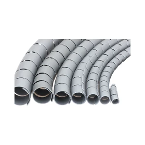 Cable Management Spiral Wrapping PE Hose Protection Tube with 10mm Inside Diameter by Duchuang Flexible Conduit