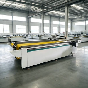 Auto Feeder Pvc Vinyl Sticker Flatbed Plotter Cnc Oscillating Knife Cutting Machine Digital CNC Cutting Machine Table
