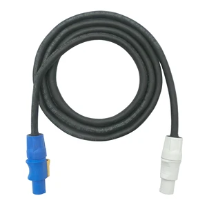 OFC Audio Loudspeaker Cable Wire PVC Jacketed Stage Speaker Speakon Cable Male Plug for Microphones Home Theater