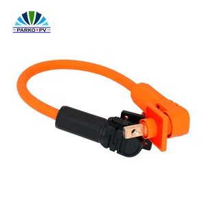 1500V DC 120A Solar Energy Storage Connector 25mm 35mm Battery Cable 30cm-1M PC Material IP67 Waterproof TUV Certified