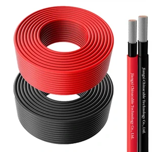 TUV Approved Dc Cabel Solar Wire Insulated 4mm 6mm Dc Pv 1x4.0mm2 Solar Cable 10 mm