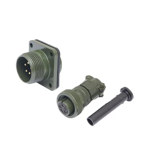 MS3106A14S-5S Waterproof Circular Electrical Connector Plug-Male Pins for Aviation Servo Motor Socket Huadespace