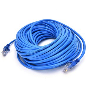 Customization Industrial Copper PVC 1m 5m 10m 30m Cat5 Cat5e Cat6 Cat7 STP UTP RJ45 Ethernet Network Cable