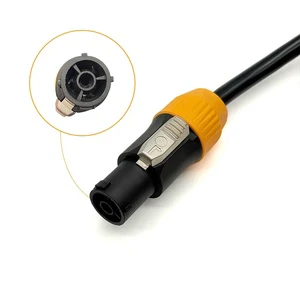 Professional Stage Light Audio Speaker Powercon Extension Power Cable