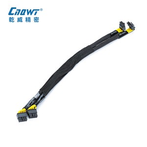 Custom Industrial RJ45 Network Cable for Automation Robotics PVC Insulated Shielded Braided Custom Size