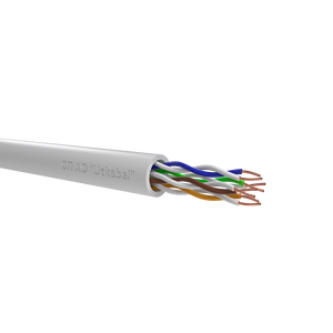 Cat5e U UTP Ethernet Cable PVC 4x2x0.52mm High Speed Network Cable For Data Transmission