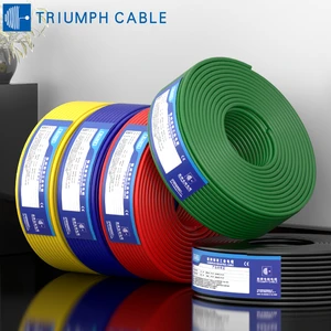 Solar Cable VDE H05V-K Power Hook up Wire Cable 1.5MM 2.5MM 0.75MM EEC Standard Industrial Cable Pvc Electrical Wire Cable
