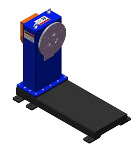 L-type Single Axis Rotary Turntable with PLC Control & Servo Drive for Custom Non-standard Mechanical Adapter Connector Welding