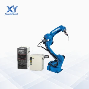 High Efficiency Fast Cycle Yaskawa AR Series 6 Axis Welding Robot Gearbox Motor Steel Structure Fabrication Metal Welding Easy
