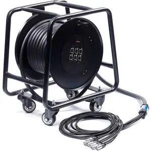 6-Channel SFTP Cat6 UTP Network Cable Reel 50m Length with PVC Jacket 23AWG Copper Strand Shielded FTP & UTP Fiber