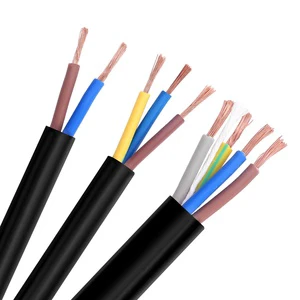 High Speed RVV Cu CCA Conductor Flexible 3*2.5mm RVV Cable Electrical Power Cable PVC Cable 100M PER ROLL