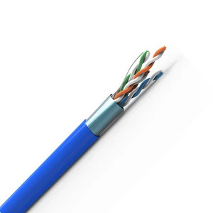 23Awg FTP Cat 6 Lan Cable Network Cable For CCTV Camera Utp Cat6 Copper Or CCA Conductor