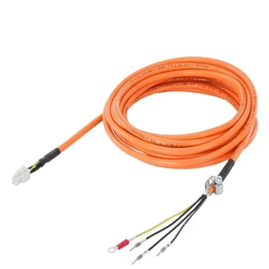 For Siemens V90 Servo Motor For Siemens Power Cable Motor Cable 6FX3002-5CK01-1AD0