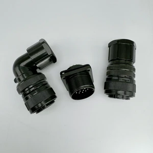 Industrial Servo Motor Cable Plug 20-29S 20-18S 18-10S 4 Core 17 Pin Socket Cable Connector