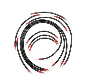 Battery Cable 16mm 25MM Red Black Color 30cm 50cm