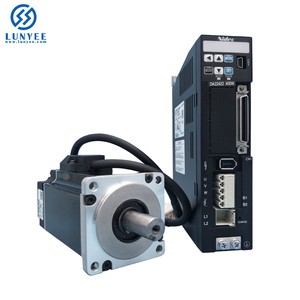 Nidec 220Volt 50W Ac Servo Motor and Mutli-Axis Driver Controller for Load
