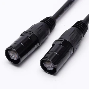 Custom Factory Professional XLR RJ45 8P8C RJ45 8P8C High Flexible PVC Jacket Speaker Audio Snake Cable for Computer Stage Sounds