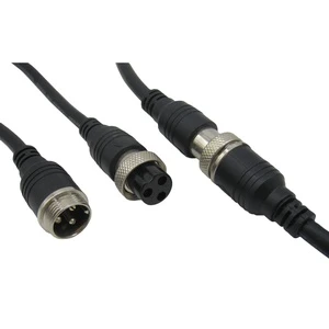 Universal GX M16 2 3 4 5 6 7 8 10 Pin Car Video Camera System Cables Aviation Connector Molded Cable Led Wire Harness