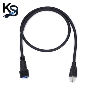 True Gauge IP65 Waterproof PVC Insulated Stage Lighting Cable Pure Copper 1.5mm 300V Solid Power Signal Combo Wire Pro Audio