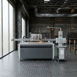 Cardboard Box Cutting Machine & Sticker Oscillating Knife Cutting Machine