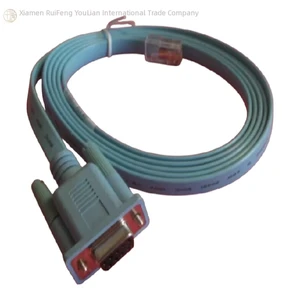 Db9 to Rj45 6ft Flat Ribbon Roll-over Networking Cable 74-3080-01 New Original Ready Stock Industrial Automation Pac Dedicated
