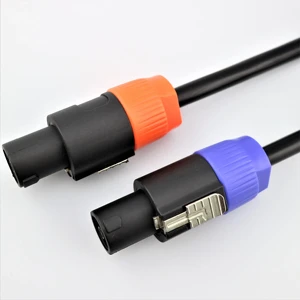 Hotsale 4-Core DMX SPK Audio Cable Quick Connection PVC Wire Array Power Cord Stage Sound Speakers Microphones Monitors XLR