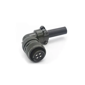 Aircraft Plug Servo Encoder Connector 3108A/18-10 4 Core Motor Head for Yakawa Fanuc Delta