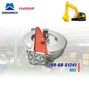 Heavy Duty Excavators Parts 209-68-51241 Electric Cable Reel For Komatsu PC600/PC650/PC710/PC800/PC850