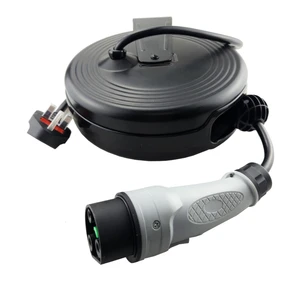 Hot Selling Heavy Duty Retractable Cable Reel Power Cord DYH-2108 4m Golf Vehicles Extension Cord