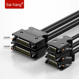 Factory Hot Selling Product I&O Connector SCSI 14/20/26/36/50 PIN Scsi to Usb Adapter Cable Electronic Connector