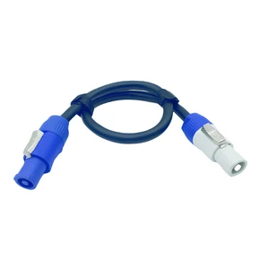 Customized 5m Audio Stage Light Power Cable with XLR Plug and Speakon Cable 3-Core Male-Male Beam Lamp Available for Car Use