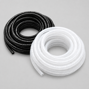 Reusable Flexible Spiral Wrap Cable Organizer PE Wire Management Sleeve for Household and Office Desktop Cable Tidying