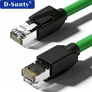 Factory Direct CAT6 SFTP Industrial Ethernet Cable Pure Copper Gigabit High Flex for Profinet EtherCAT Automation