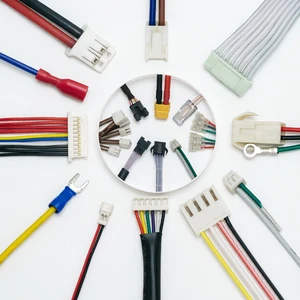 Factory Custom Pitch Male Female Pin Connector Cable Crimp Terminal Wire Harness for Servo Motor and Driver Connection