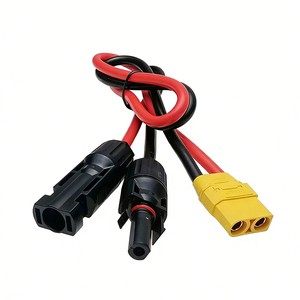 IP67 XT90 Photovoltaic Connection Cable 10AWG Outdoor Convenient Energy Storage Battery Charging Cable