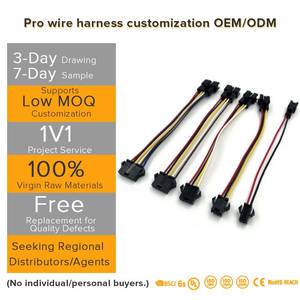 Drag Chain Aviation Grade Copper Shielded Robot Wiring Harness Ph Sensor Extension Cable Underwater Robot Computer Motorcycle