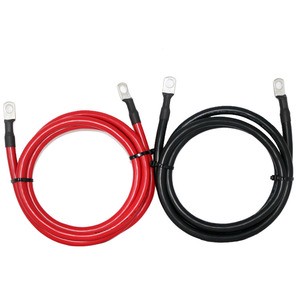 12V Battery Ring Terminal Connectors Cable Car Battery Cable for Automotive Marine Solar