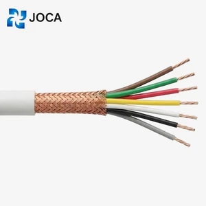 600 CY-P Shielded Control Cable 600V PVC Flexible Copper Braid EMC Cable for CNC Automation Machine Wire