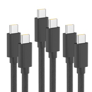 OEM ODM Charging Cables Wholesale Industrial Cheap White Nylon Type C C Usb Cc Cable 2 Meters 1M Data Transfer Camera Printer