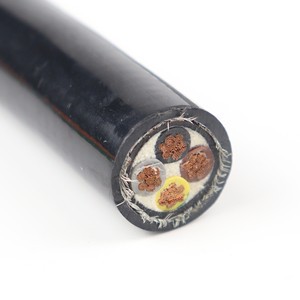 High Flexible Shielded Drag Chain Robot Cable Torsion Wire PUR Copper Conductor for Automated Equipment Industrial Robotic Arms