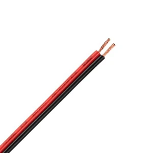 Free Sample Custom Colors Red and Black Copper Conductors Twin Cable Internal Cables Cable Rvb Speaker Wires