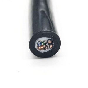 STOCK Industrial Marine Grade Copper CAT5 Hybrid Ethernet Network Cable PE Insulation TPU Jacket 500M Working Depth Underwater