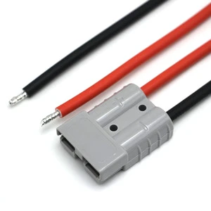 50A 120A 175A Grey Battery Connector 10AWG Automotive Battery Cable