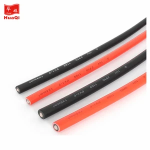 PV1-F DC1500V Solar Cable TUV Approved Pure Copper XLPE Insulated UV Resistant Outdoor Wire for Solar Panel Energy Connection
