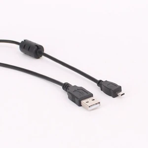 SLR Camera Mini 8-Pin USB Data Cable for D3200 D5000 D5100 D5200 D7100 S2600 P520 Efficient Data Transfer USB Cable