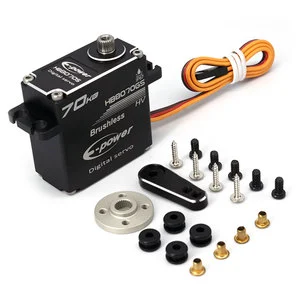E-power 14V 0.09S High Torque Servo 70kg Stall Digital Brushless Metal Gear RC Model Car & Micro Wholesale