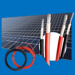 For TUV for Certified XLPO Insulation OEM PV Kabel 4mm2 6mm2 Single Core Solar Cable for Industrial Use Photovoltaic DC 1500V