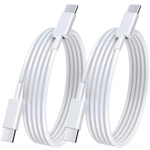 Hot Selling Dual USB-C 20W TPE Pure Copper Foil Shielding 3A Fast Charging 1m Length Camera Charger Cable